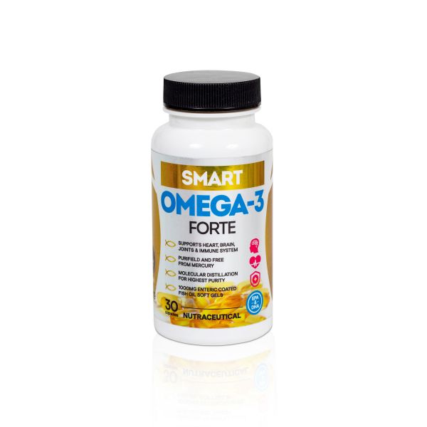 Smart Omega-3 Forte Koncentrat oleju rybnego 30 kapsułek